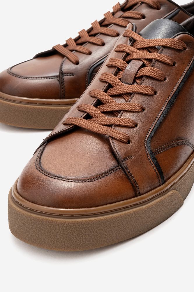 Erkek Deri Ayakkabı TABA GLR9613 resmi