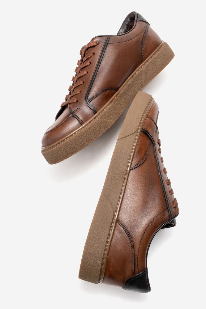 Erkek Deri Ayakkabı TABA GLR9613 resmi