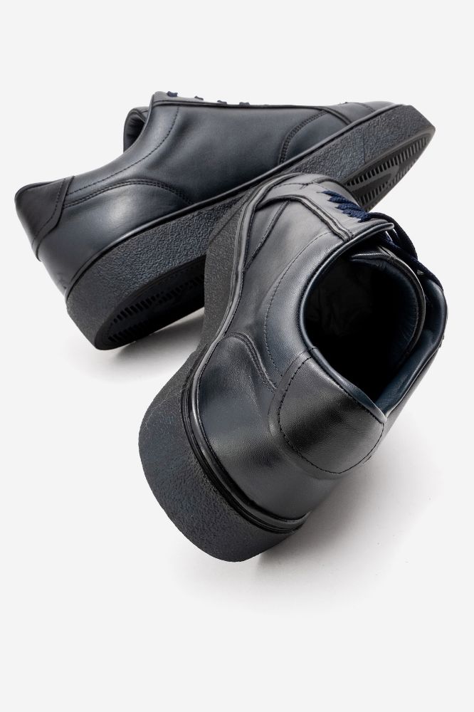 Erkek Deri Ayakkabı LACIVERT GLR9613 resmi