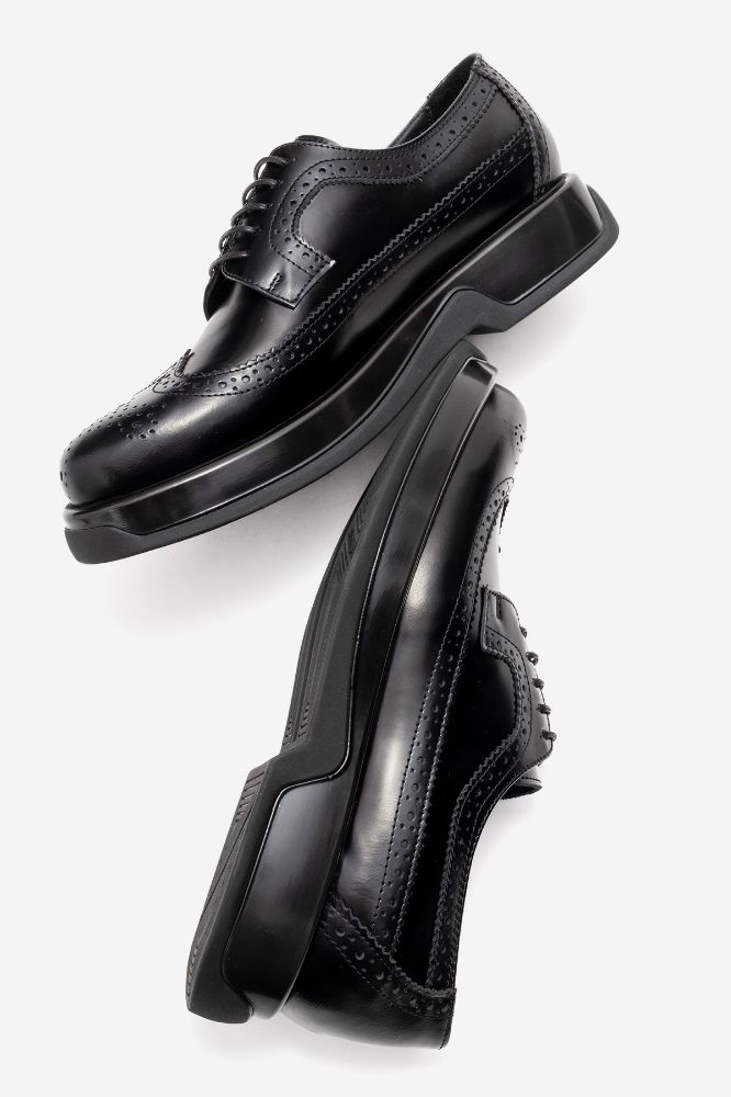 Erkek Deri Ayakkabı SIYAH ACMA GLR9702 resmi