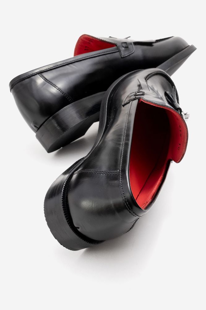 Kadın Deri Loafer Ayakkabı SIYAH ACMA PNC1423 resmi