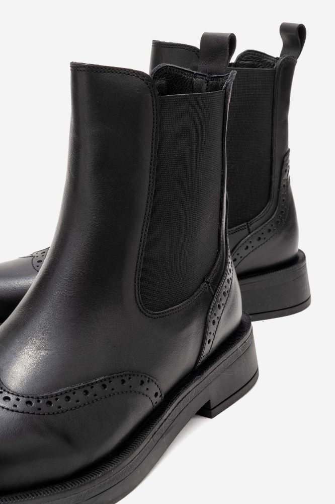 Kadın Deri Bot SIYAH PNC1469 resmi