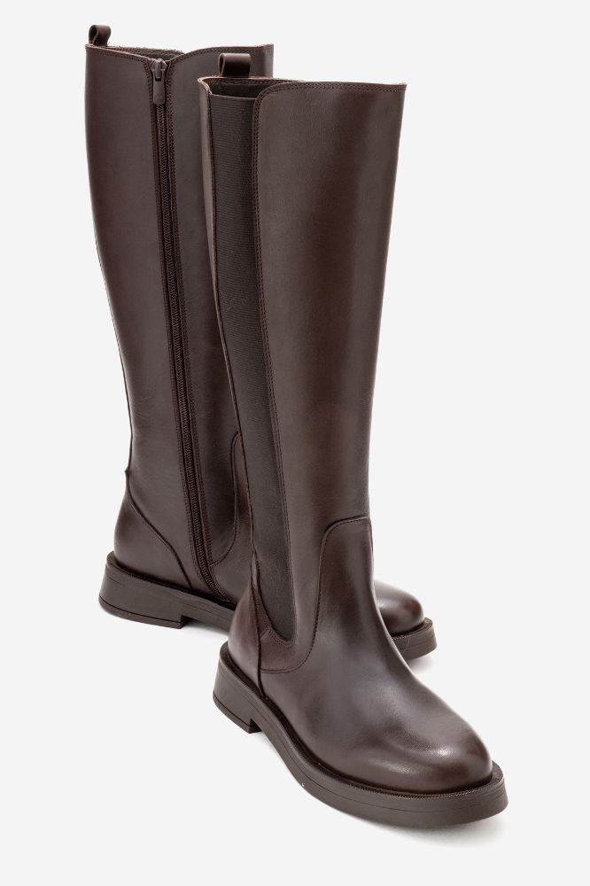 kadin-deri-lastikli-cizme-KAHVE-PNC1471-0102826_0