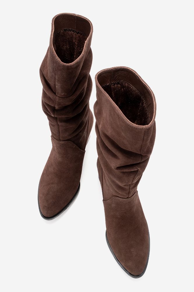 kadin-deri-topuklu-cizme-KAHVE SUET-PYZ2056-0102835_0