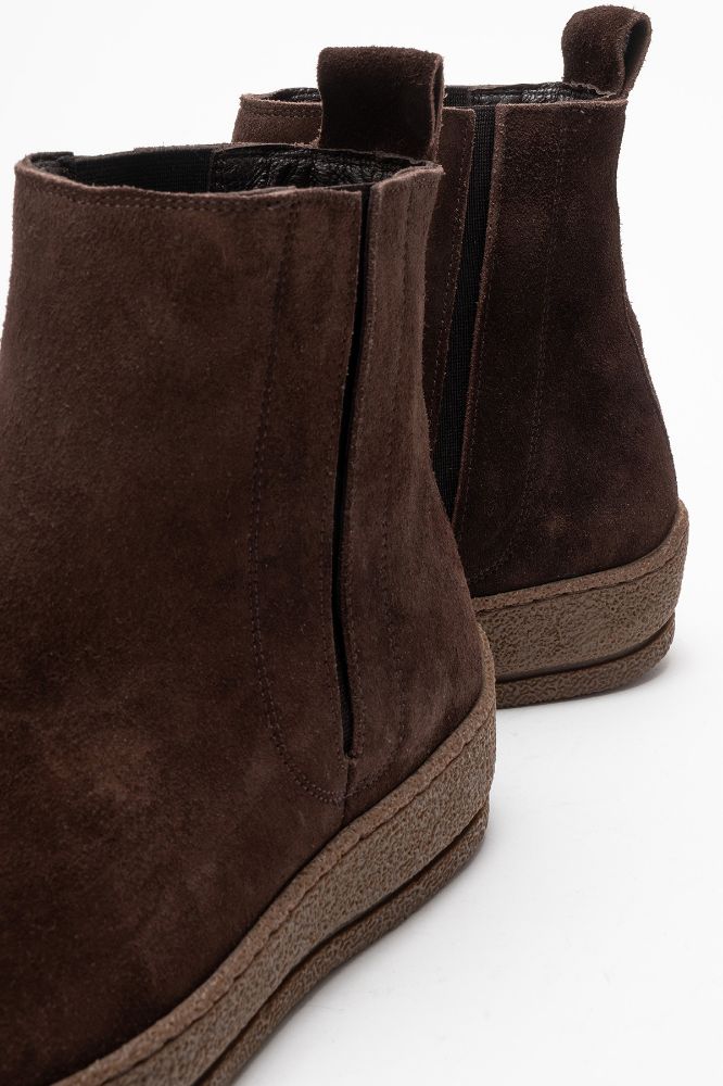 erkek-deri-bilekte-lastikli-bot-KAHVE SUET-GLR9028-0102944_0