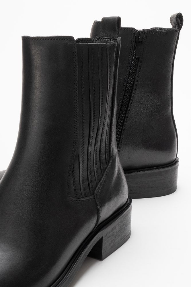 Kadın Deri Bot SIYAH PNC1522 resmi