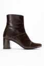 Kadın Deri Kalın Topuklu Bot KAHVE RUGAN PYZ1206