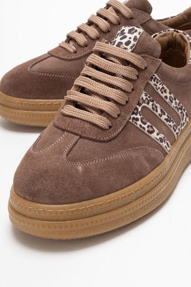 kadin-deri-ayakkabi-VIZON SUET LEOPAR-NHR235-0103103_0