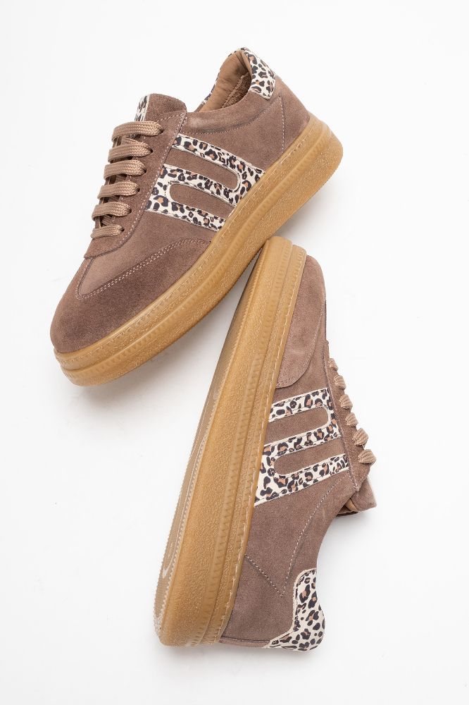 kadin-deri-ayakkabi-VIZON SUET LEOPAR-NHR235-0103106_0
