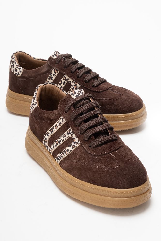 kadin-deri-ayakkabi-KAHVE SUET LEOPAR-NHR235-0103108_0