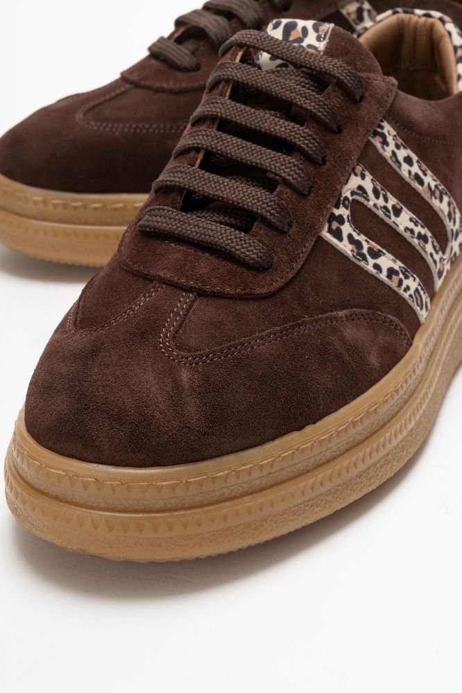 kadin-deri-ayakkabi-KAHVE SUET LEOPAR-NHR235-0103109_0