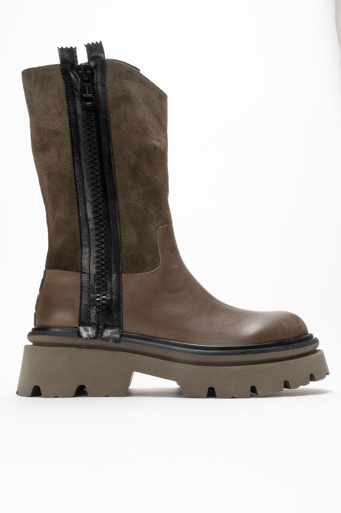 kadin-deri-bot-HAKI HAKI SUET-PAS8094-0103119_0