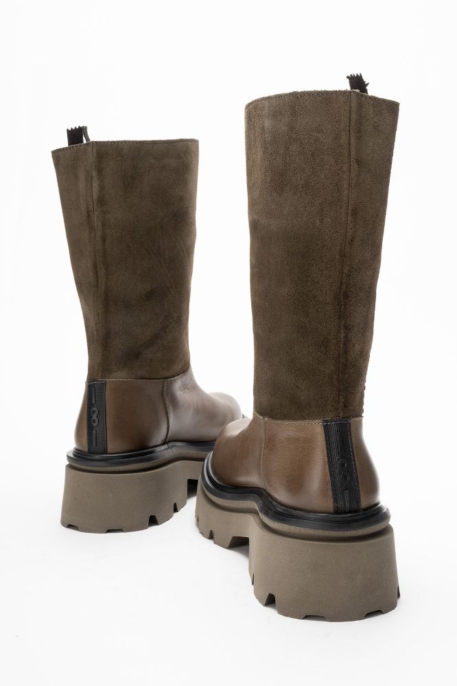 kadin-deri-bot-HAKI HAKI SUET-PAS8094-0103122_0