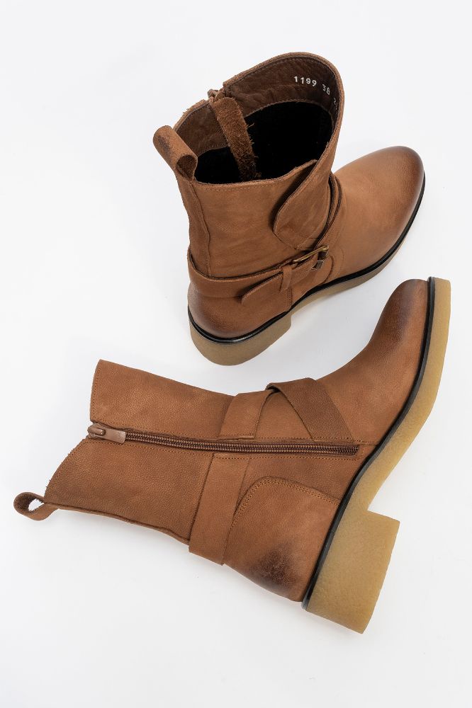 kadin-deri-kemer-tokali-bot-TABA NUBUK-PNC1199-0103184_0