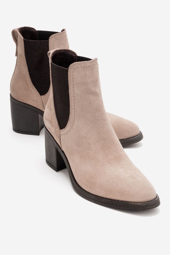 kadin-deri-lastikli-topuklu-bot-TAS SUET-PNC1306-0103426_0