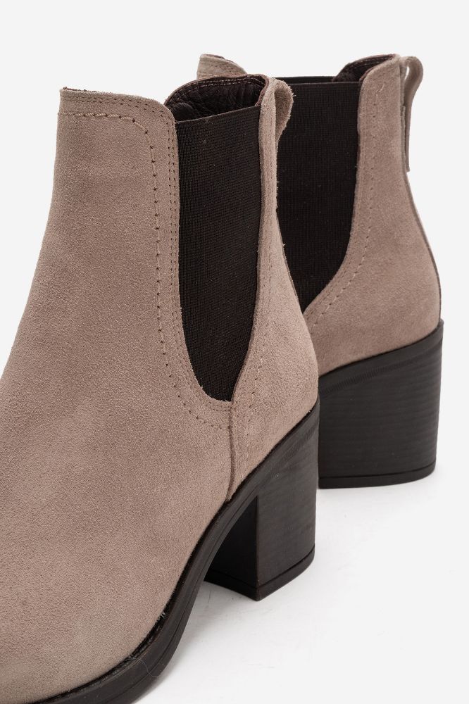 kadin-deri-lastikli-topuklu-bot-TAS SUET-PNC1306-0103427_0