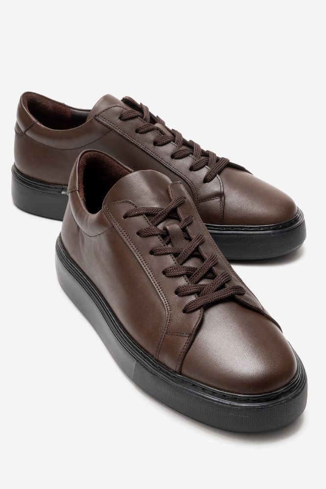 Erkek Deri Ayakkabı KAHVE GLR9612 resmi