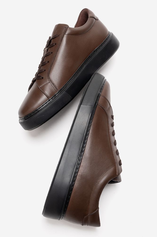 Erkek Deri Ayakkabı KAHVE GLR9612 resmi