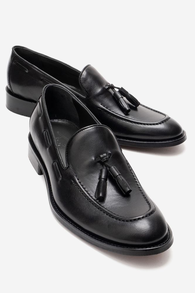 erkek-deri-puskullu-ayakkabi-SIYAH-GLR7541-0103494_0