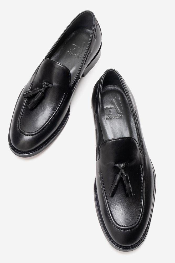 erkek-deri-puskullu-ayakkabi-SIYAH-GLR7541-0103497_0