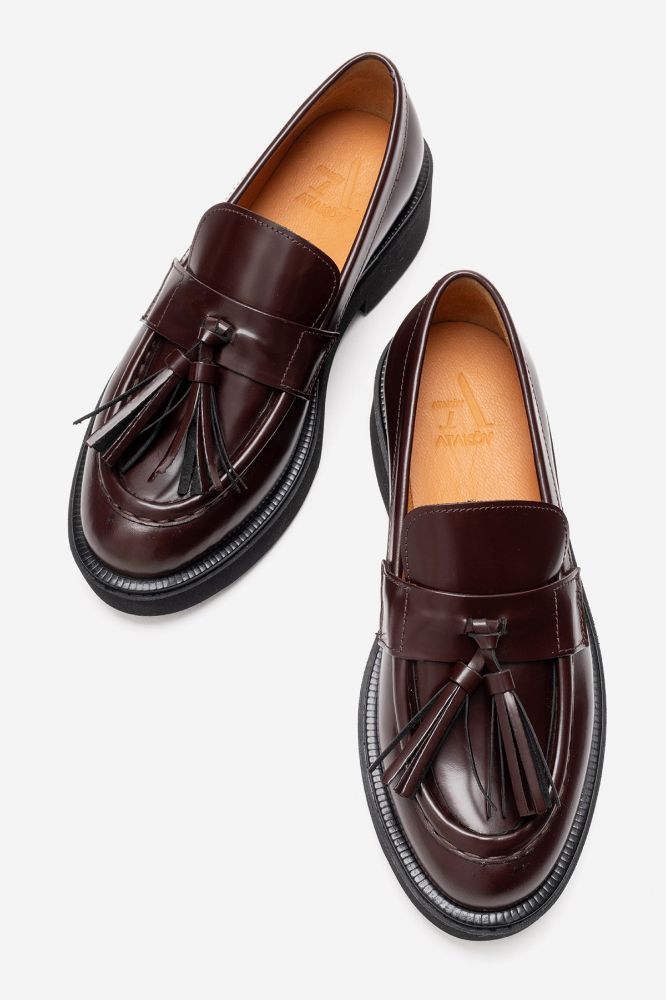 kadin-deri-puskullu-ayakkabi-BORDO ACMA-PNC1477-0103581_0