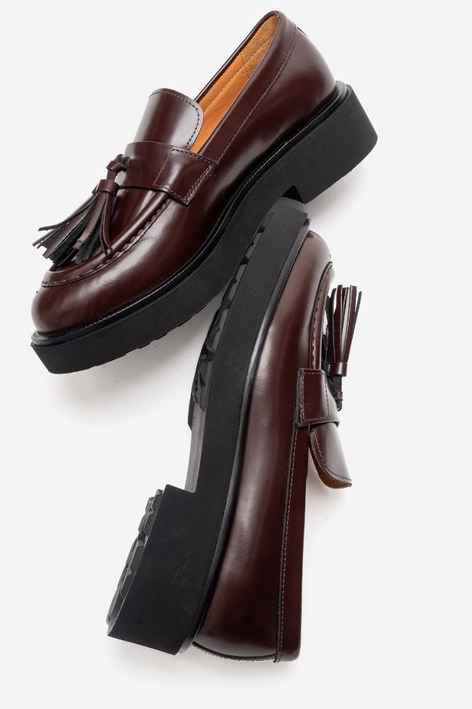 kadin-deri-puskullu-ayakkabi-BORDO ACMA-PNC1477-0103582_0