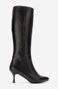 Kadın Deri İnce Topuklu Çizme SIYAH PYZ0403