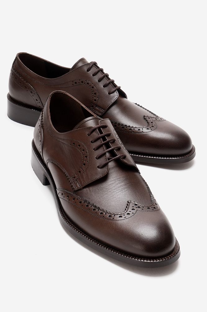 Erkek Deri Mıcrolıght Ayakkabı KAHVE GLR7219 resmi