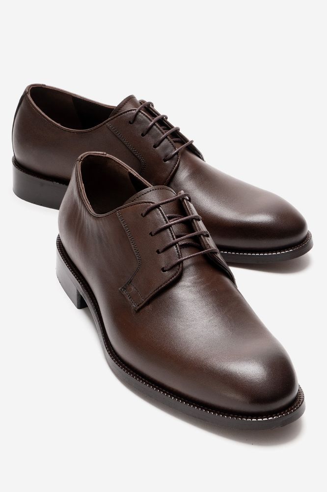 Erkek Deri Mıcrolıgt Ayakkabı KAHVE GLR8477 resmi