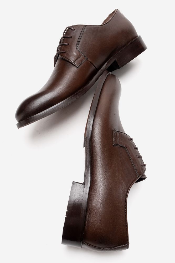 Erkek Deri Mıcrolıgt Ayakkabı KAHVE GLR8477 resmi