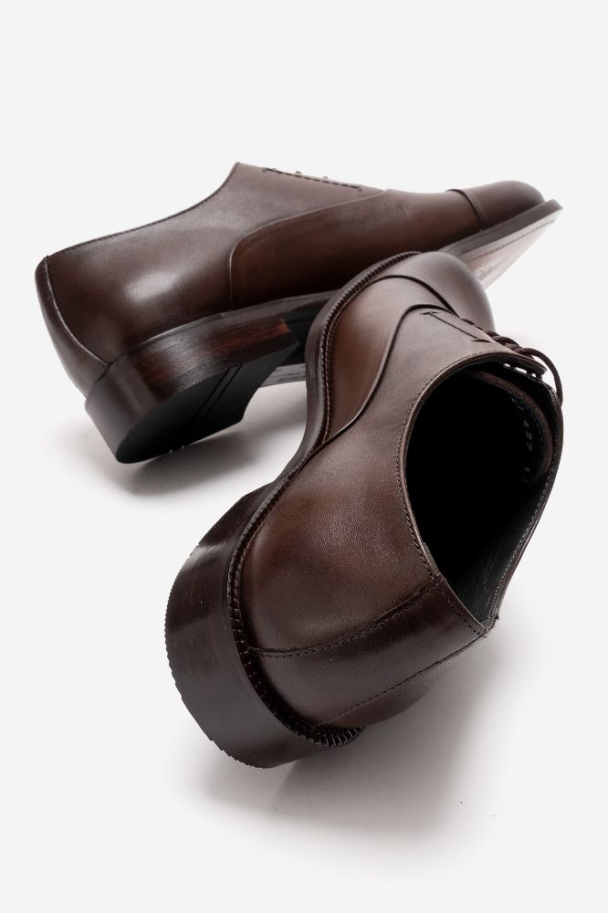 Erkek Deri Microlıght Ayakkabı KAHVE GLR8601 resmi