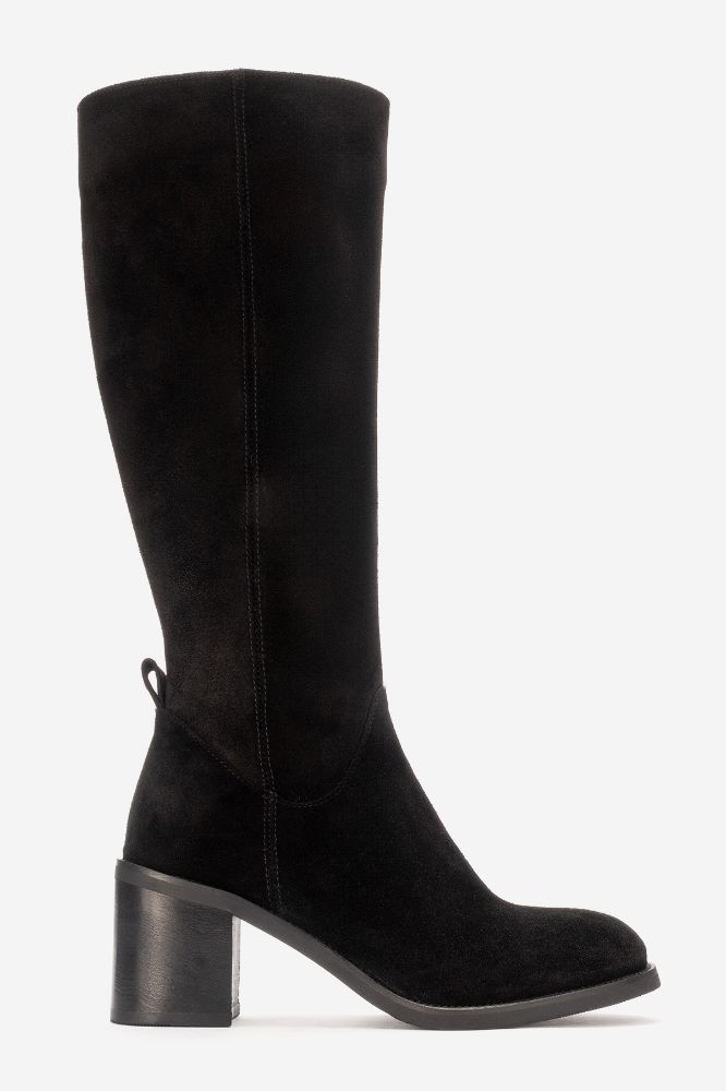 kadin-deri-topuklu-cizme-SIYAH SUET-PNC1535-0103711_0