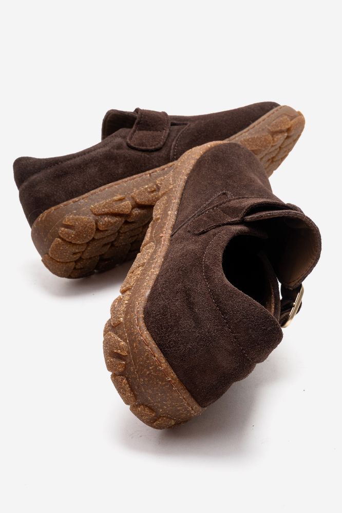 Kadın Deri Ayakkabı KAHVE SUET MAR2611 resmi