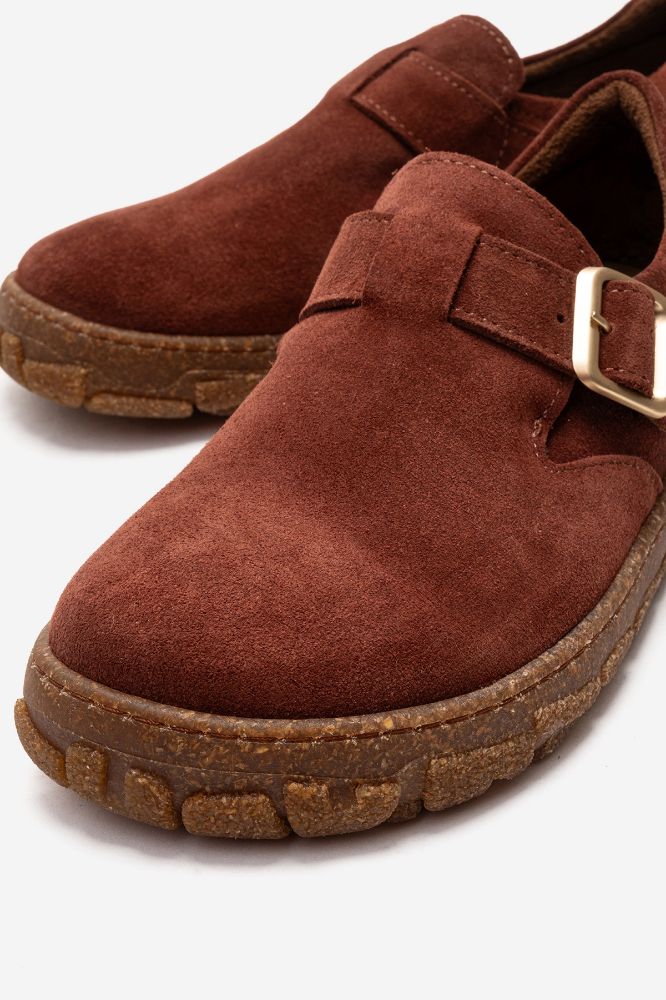 Kadın Deri Ayakkabı KIREMIT SUET MAR2611 resmi