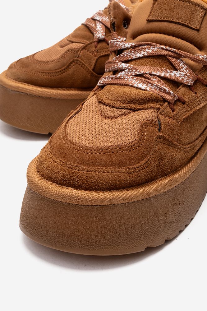 kadin-deri-kalin-taban-ayakkabi-TABA SUET-MON3025-0103777_0