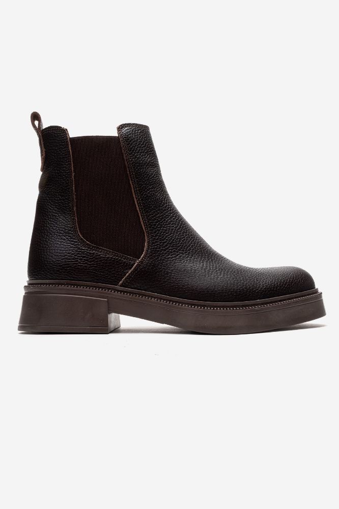 Kadın Deri Bot KAHVE FLOTER PYZ607 resmi