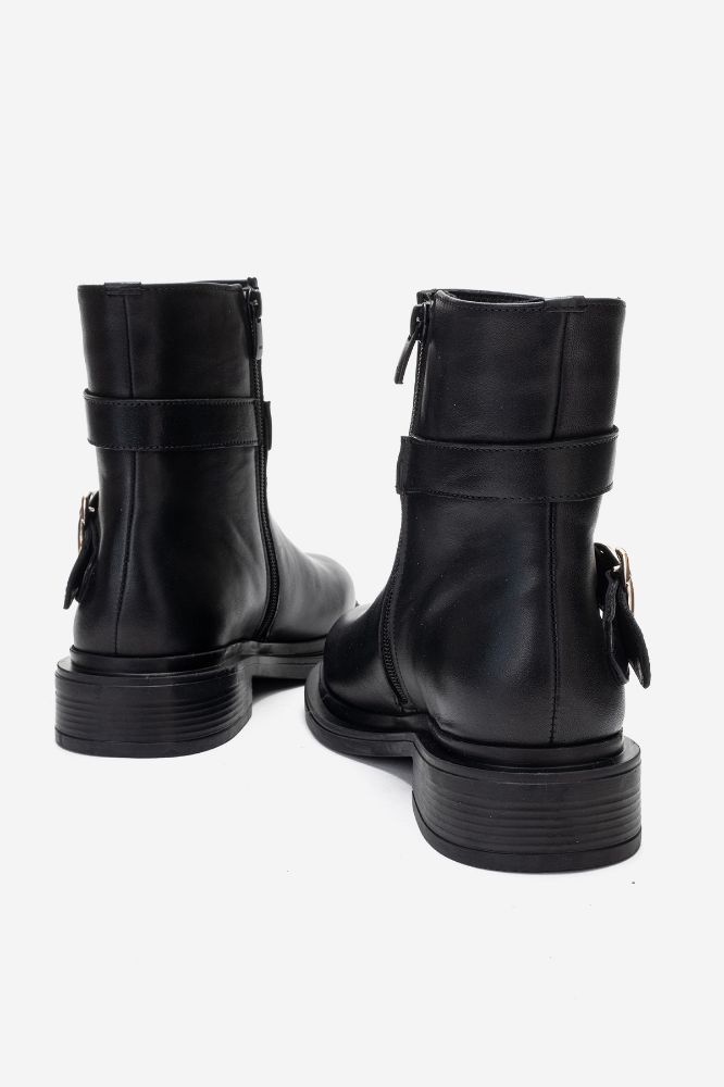 Kadın Deri Bot SIYAH PNC1512 resmi