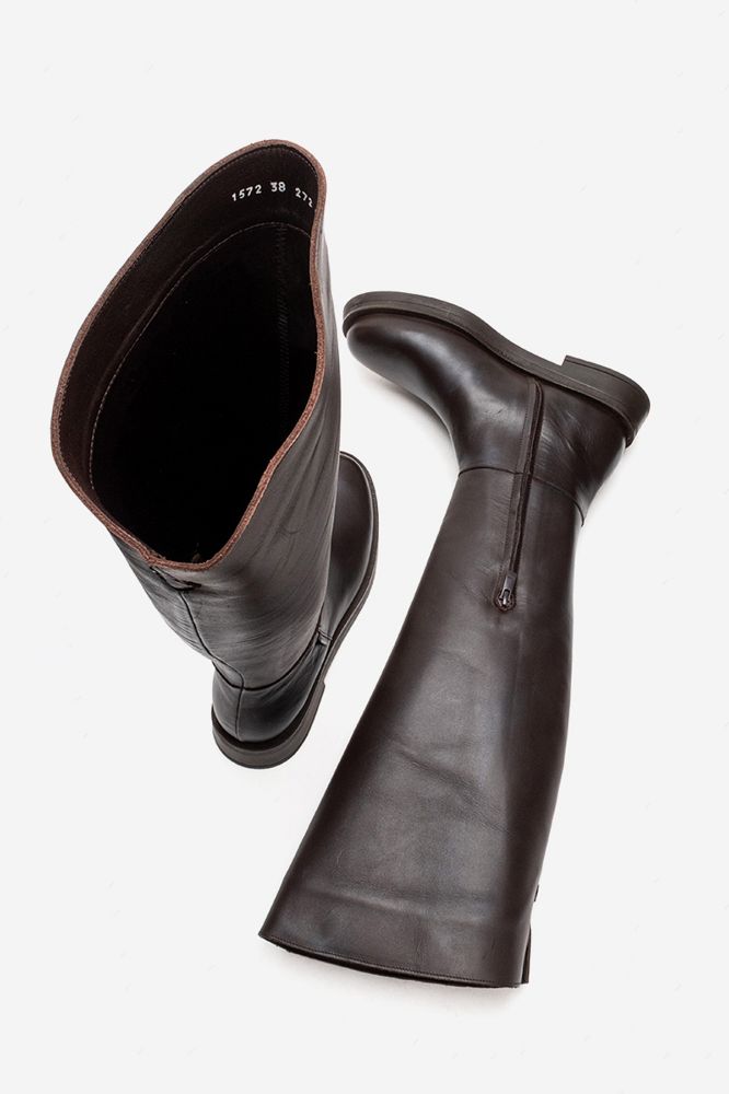 Kadın Deri Çizme KAHVE PNC1572 resmi