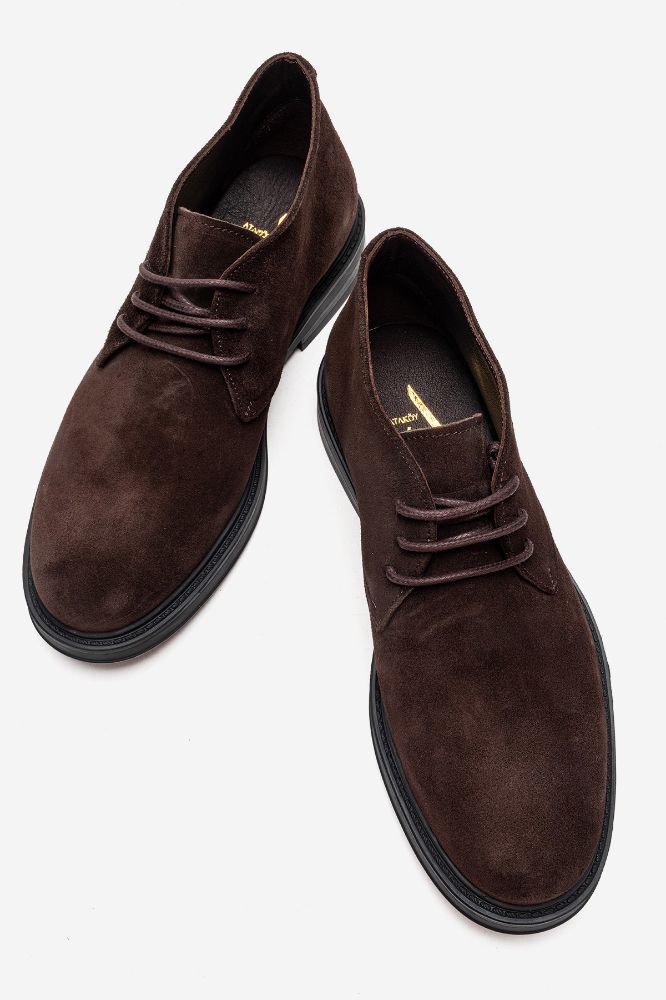 erkek-deri-bilekte-bot-KAHVE SUET-GLR9726-0103990_0